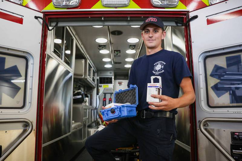 The Woodstock Fire Rescue District recently became the first fire agency in McHenry County in Aug. 2024 to have a cyanokit to counteract cyanide poisoning.