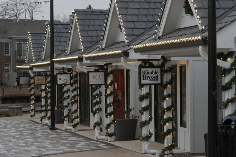 The McHenry Riverwalk Tiny Shops on Tuesday, Dec. 10, 2024.