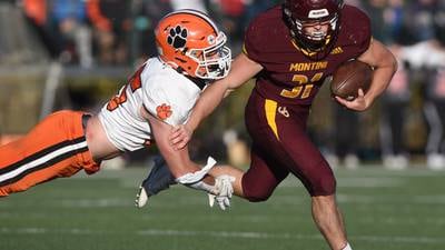 IHSA Class 3A semifinal: Byron uses late pick, TD by Considine to top Montini