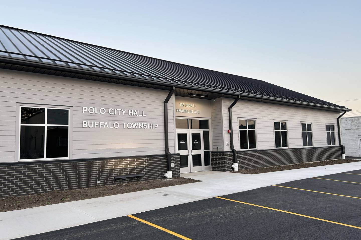 The new Polo City Hall and Buffalo Township building is located at 118 N. Franklin Ave., in Polo.