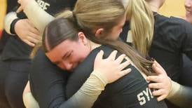 Photos: Sycamore falls in straight sets to Washington in Class 3A Sectional volleyball