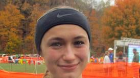 Sandwich senior Sunny Weber, who will run collegiately at Duke, repeats as IHSA state champ – this time in 1A