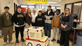 Joliet Central High School students restore fire department’s Andy the Ambulance teaching tool