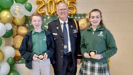 St. Charles American Legion awards 8th graders for community service