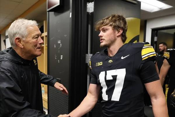 ‘I’m going to miss it’: Iowa’s Teegan Davis medically retires from football 