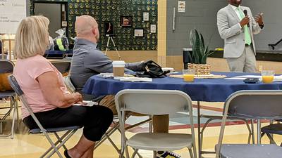 Finances, teacher residency program among topics discussed at Oswego schools community breakfast