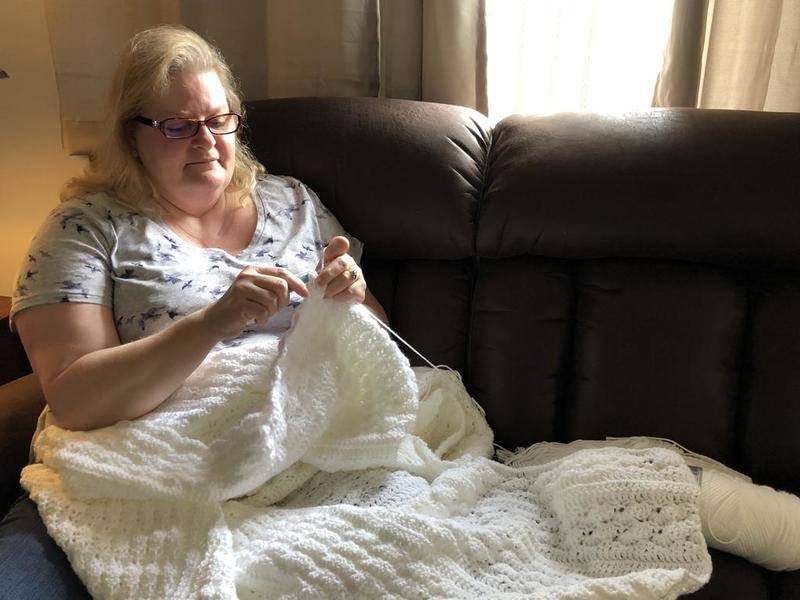 Former teacher makes blankets for cancer patients Shaw Local
