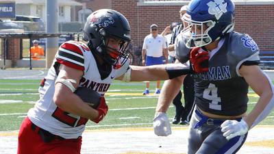 Photos: Newman beats Erie-Prophetstown 49-14