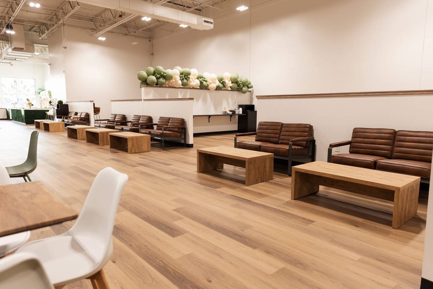 The Treehouse Play Cafe in McHenry offers a comfortable seating environment for adults while the kids play.