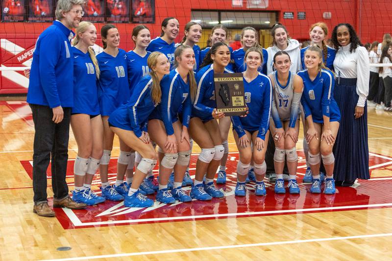 St. Charles North wins over Naperville Central at the Class 4A Regional Final on Thursday, October 30,2025 in Naperville.