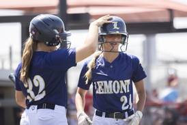 Softball: Raegan Duncan’s bat, Sage Mardjetko’s pitching power Lemont past Benet in Class 3A semifinals