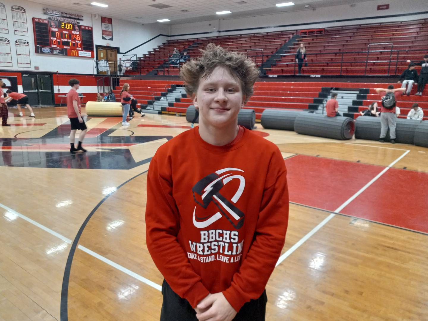 Bradley-Bourbonnais junior Kayden Roach