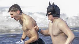Brave souls plunge into icy water to support the Special Olympics in Mendota