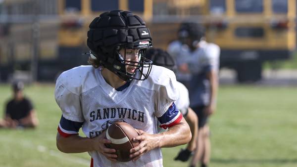 Senior QB Braden Behringer makes Sandwich wing-T offense go, set to lead team for third season