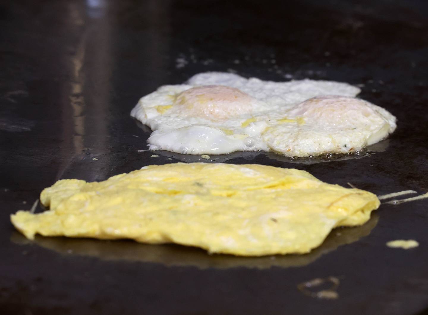Eggs Friday, Feb. 21, 2025, at the Sycamore Parkway Restaurant in Sycamore.