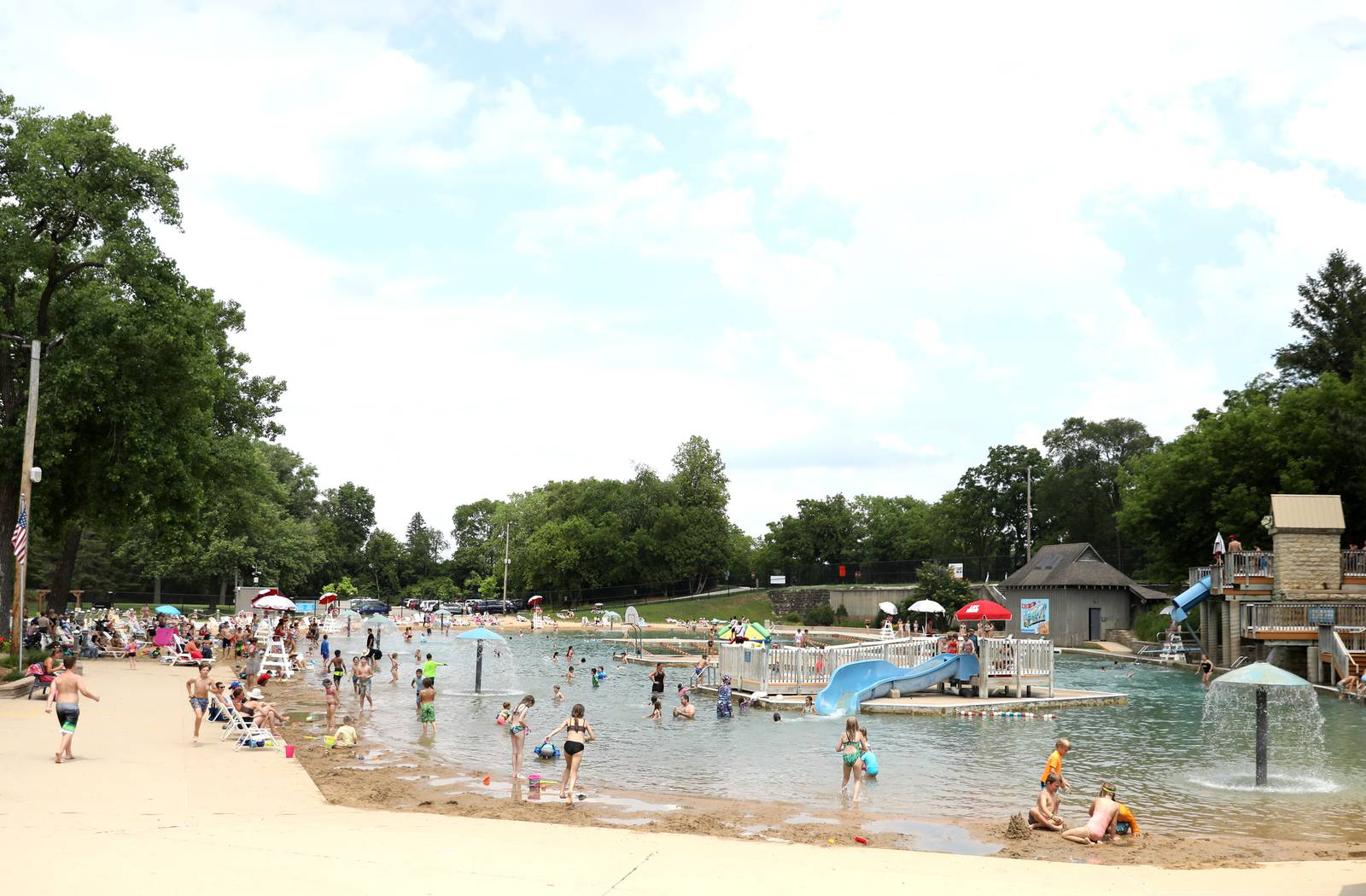 Photos Hall Quarry Beach in Batavia keeps patrons cool in the heat of