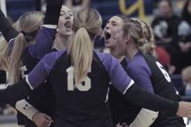 Dixon pulls away in three-set victory at Sterling to open season