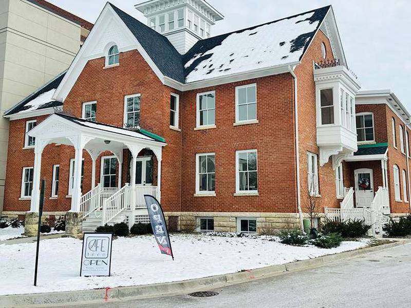 the original Copley Hospital building in Aurora reopened as a neighborhood eatery, Atrevete Café 1888.