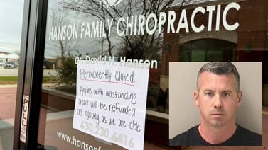 Batavia chiropractor faces new suits naming his wife, though officials say he acted alone; she’s divorcing him