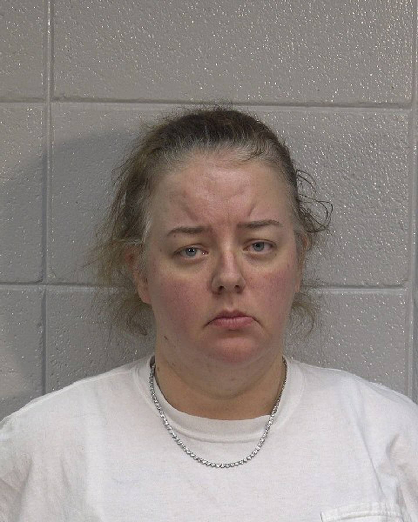Jessica Feddersen, 39, of Wilton, Iowa, who was arrested after a traffic stop in Grundy County on Monday, Jan. 12.