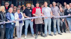 Sycamore Chamber welcomes Pizza Beer Whiskey with ribbon-cutting