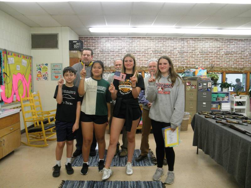 Putnam County Junior High 7th graders traveled back in time for a Civil War Amazing Race that was put together by teachers Jennifer Ibarra, Jessica Lenkaitis and Nick Heuser.