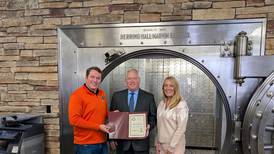 Rep. Fritts honors Mendota’s First State Bank for October Local Business Highlight 