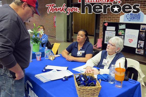 CGH volunteer greets patients with ‘always a smile’ 
