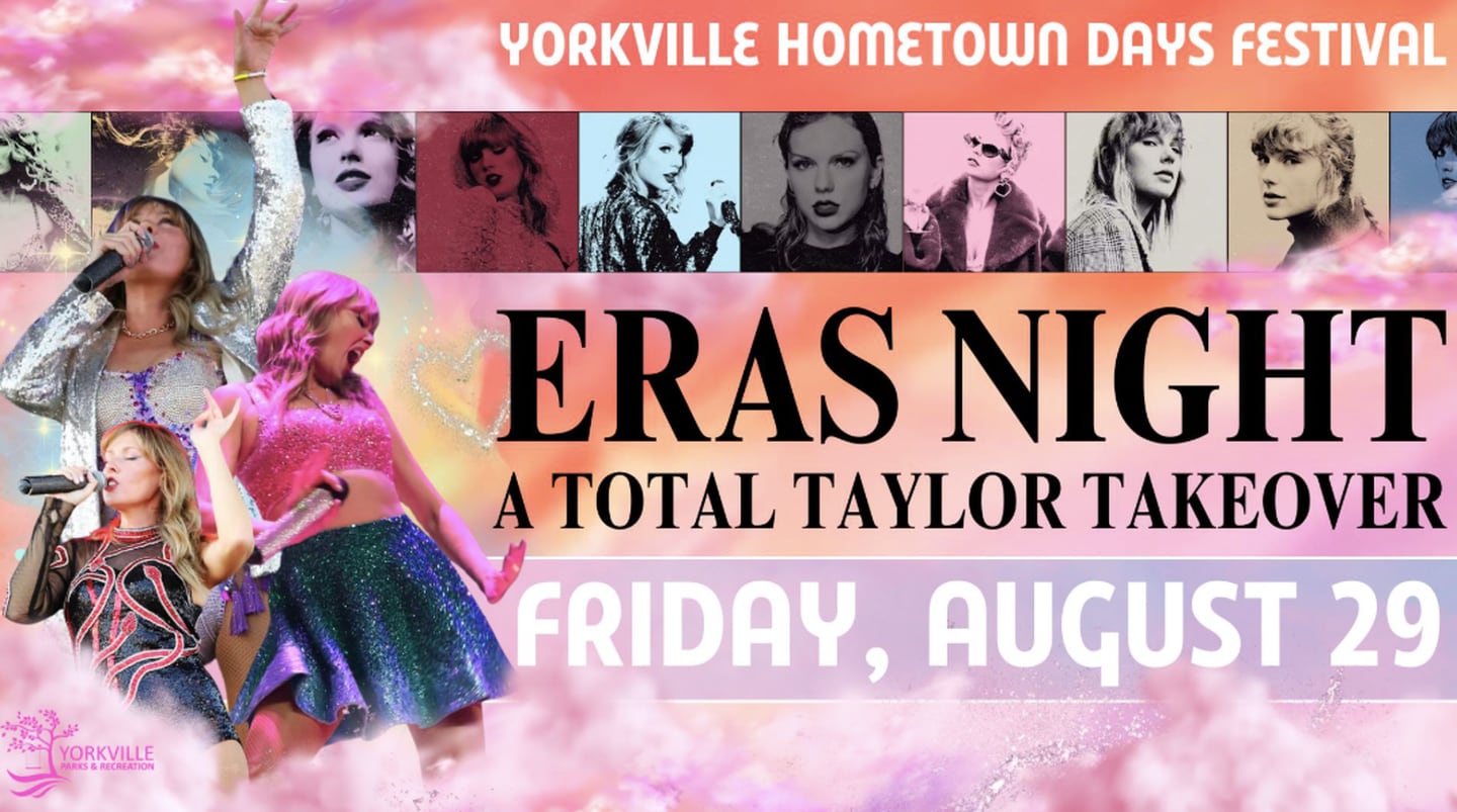 During Yorkville's annual Hometown Days Festival, Aug. 29 features a complete Taylor Swift-themed night with activities and a cover band performance.