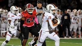 Oswego, sparked by Donovan Williams’ 88-yard pick-six, turns away Yorkville to stay unbeaten