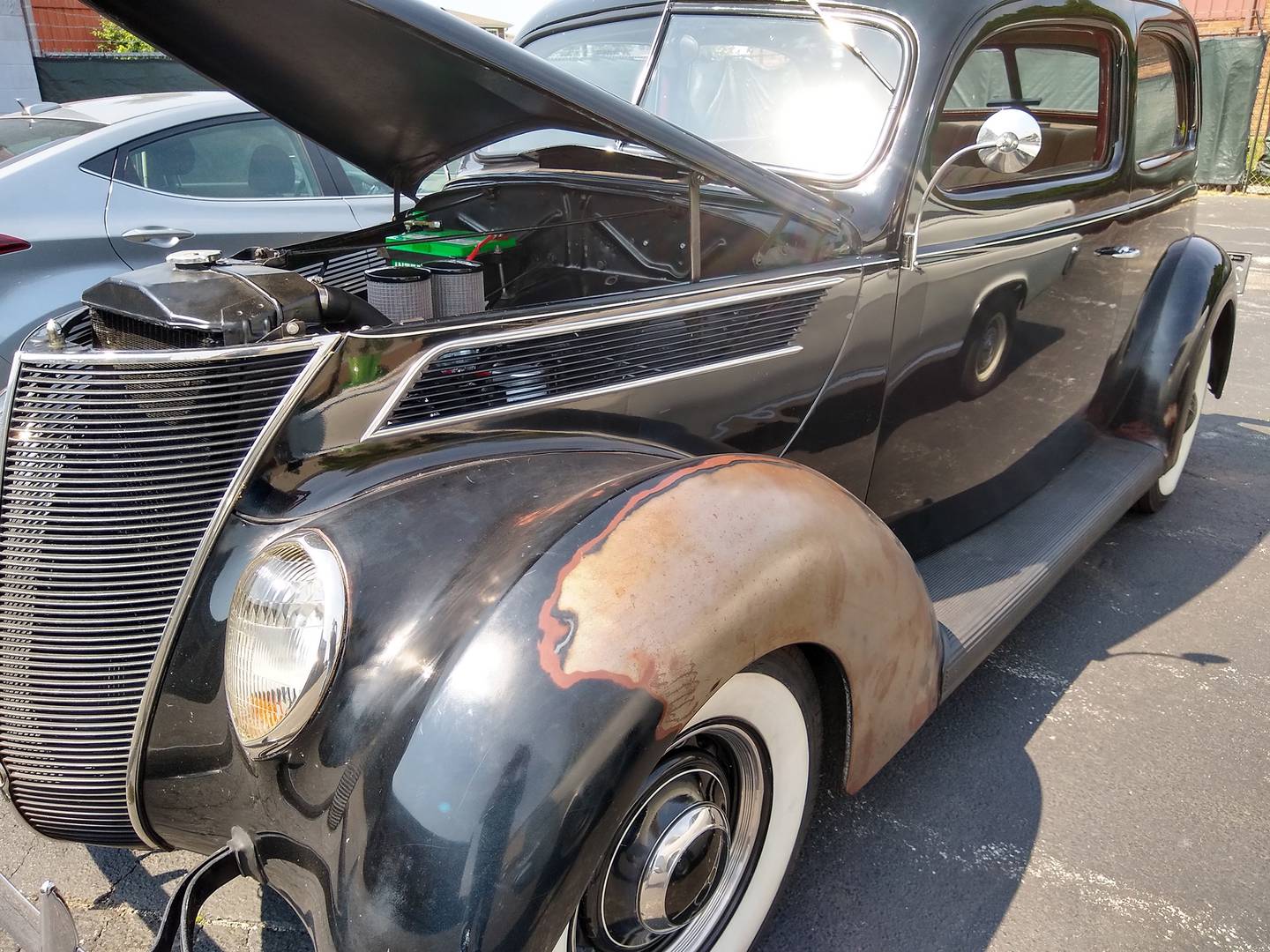 Photos by Rudy Host, Jr. - 1937 Ford Slantback Front