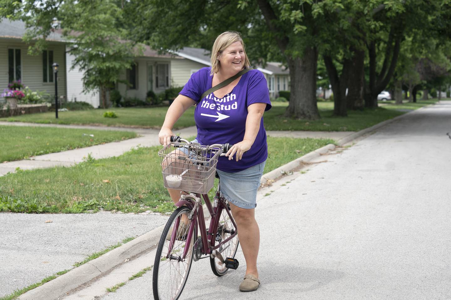 "Somebody Somewhere" star and creator Bridget Everett in a scene from season two of the HBO series.  Some of the series was filmed over its three seasons in Lockport.