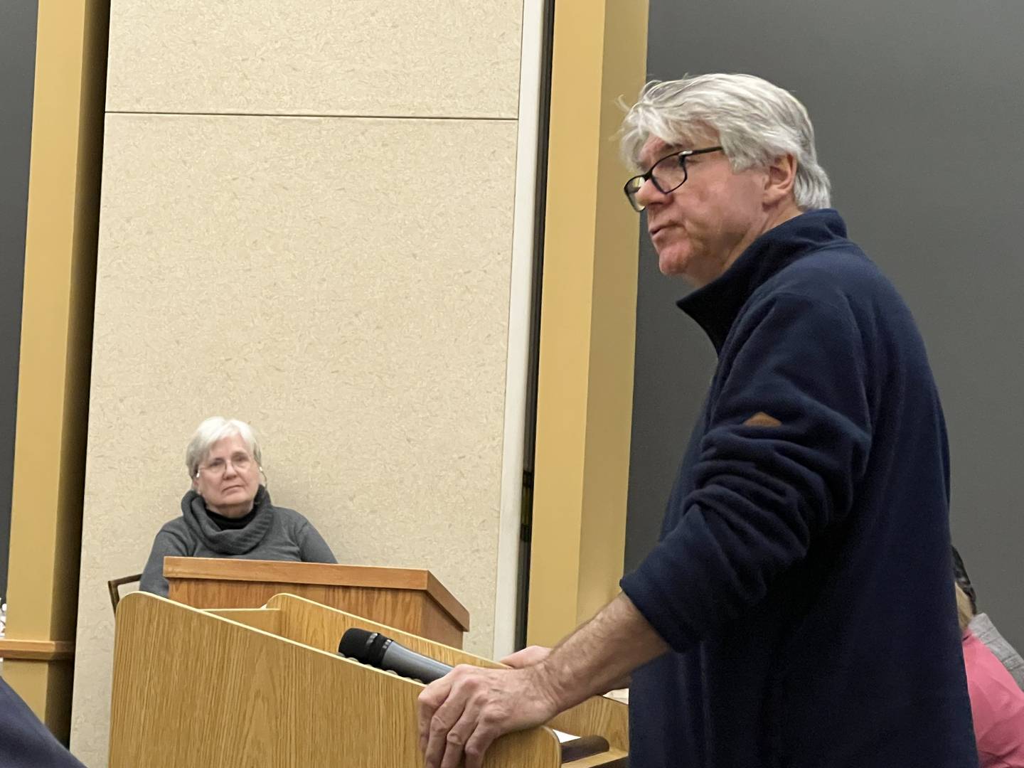 On Jan. 18, 2023 Mike Villalta – a former mayor of Los Banos, California – told the DeKalb County Board, he didn't plan on attending local political functions when he and his wife recently moved to DeKalb County; however, concerns over the intersection of Plank and Lindgren Roads has prompted him to speak out.