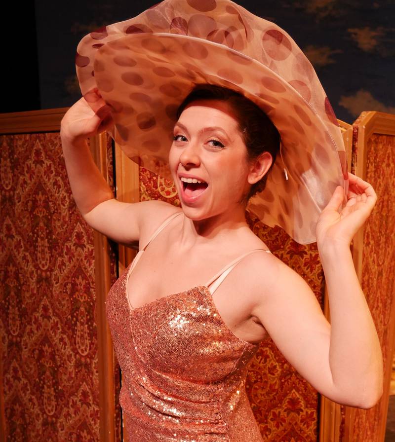 Jamie DePaolo of Northlake stars as Louise, who becomes Gypsy Rose Lee, in the Theatre of Western Springs production of "Gypsy," on stage June 2 to 12.