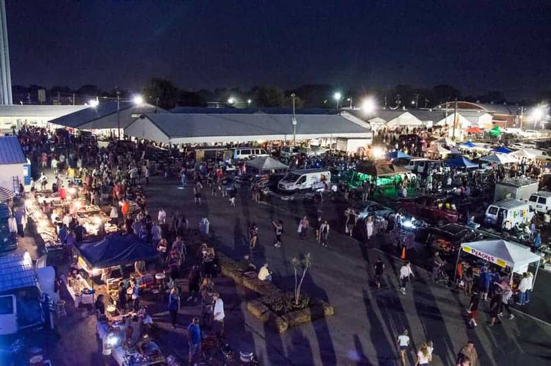Zurko's All Night Flea Market returns to Wheaton on Aug. 20.