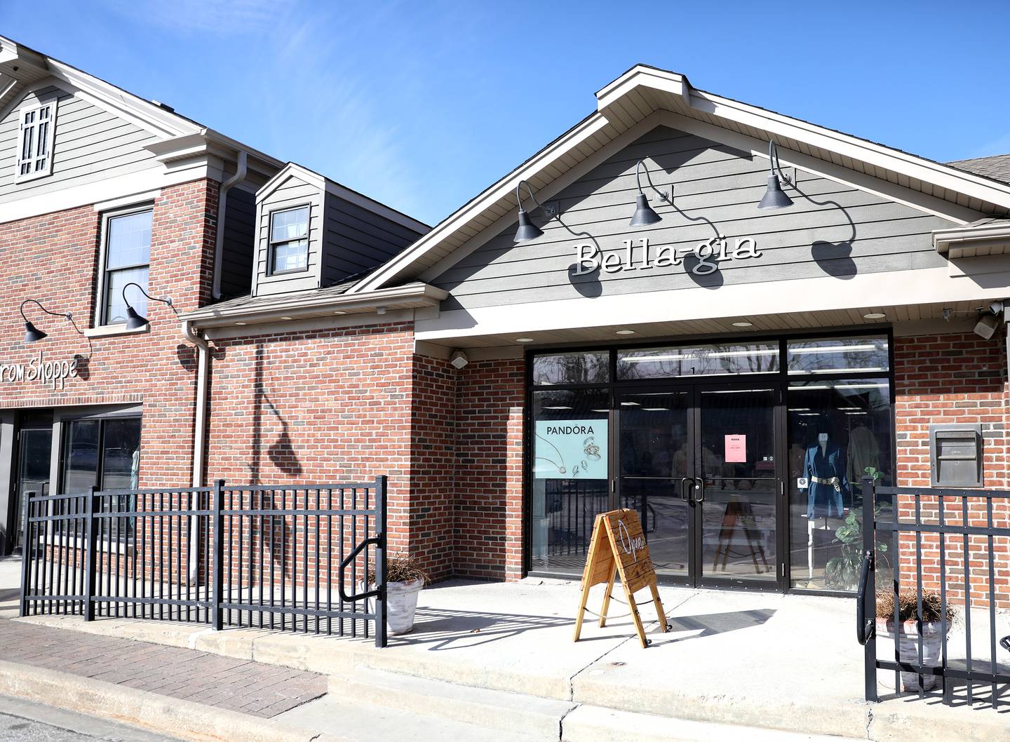 Mike and Gabby Plachetka are the new owners of Bella-gia, a contemporary women's clothing boutique, and The Prom Shoppe, in Oswego. They purchased the stores from longtime owners the Kaleel family, who opened American Male in 1977.