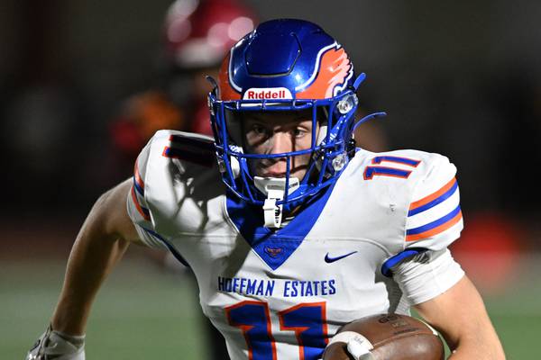 Hoffman Estates, led by Torey Baskin’s big night, pulls away from Schaumburg to stay perfect