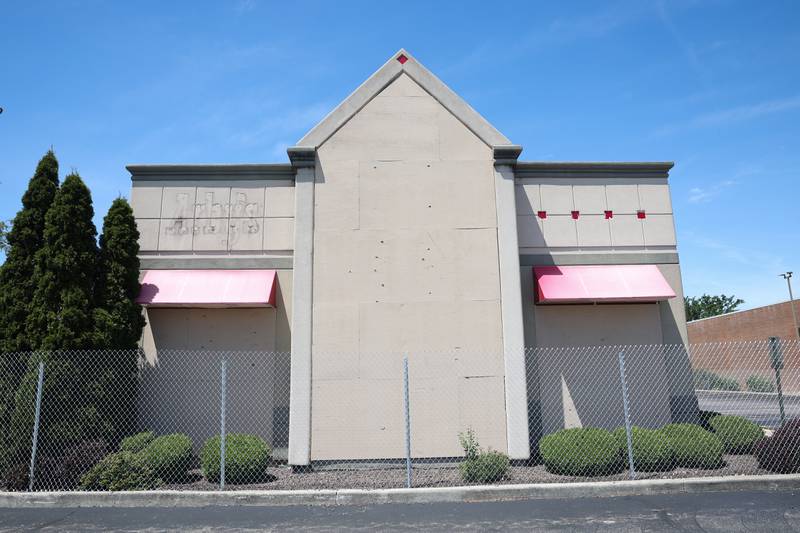 A fence was put up and signage was taken down and windows were boarded up at Arby’s on Route 59 on Monday July 1, 2024 in Plainfield.