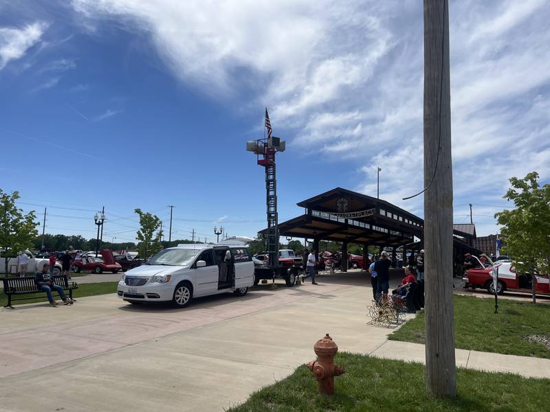 3-D Sound returned as the master of ceremonies for Sterling's 11th annual car show on Sunday, May 5.