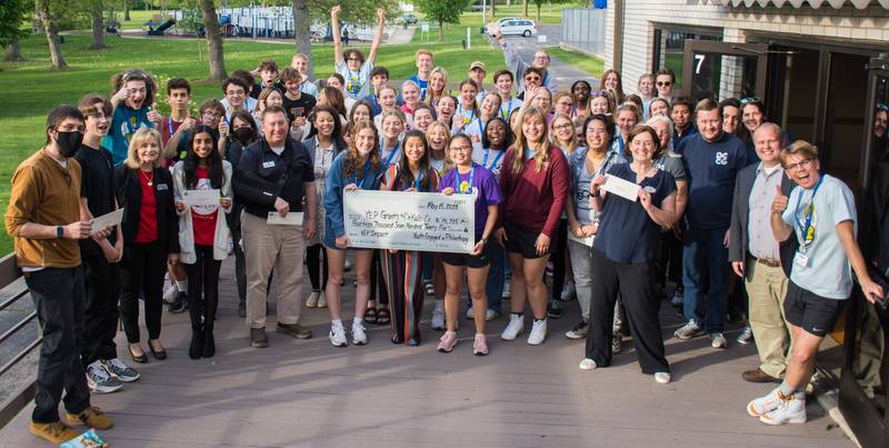 YEP distributing grants to local organizations during its May 2023 meeting