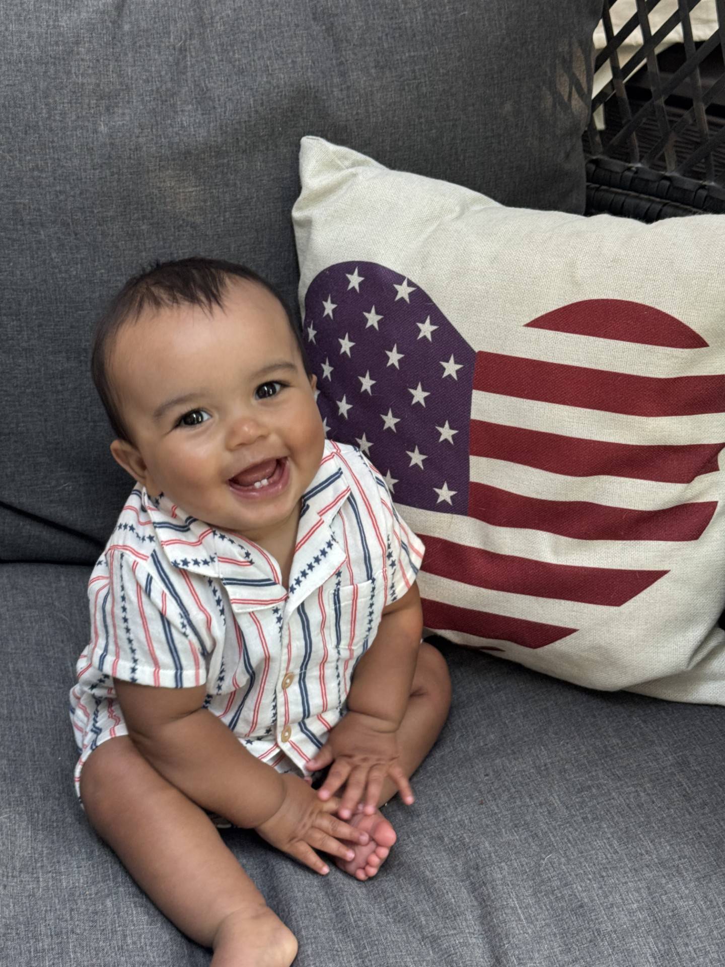 Zayden Smallwood is the 10-month-old son of Alex Smallwood, of Princeton.