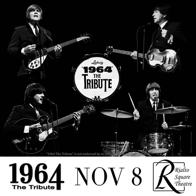 On Nov. 8, the band called 1964 – The Tribute will recreate a live 1960s performance of The Beatles on the Rialto stage.