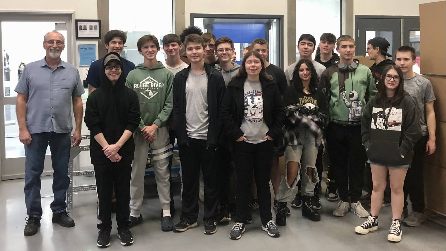 School District 303 students from St. Charles North High School, East High School, and Compass academy toured St. Charles' industrial sector on Oct. 20, 2023.