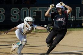 Kylee Nicholson, Makayla Nordahl pitch out of trouble, lead Woodstock North to key KRC win against Marengo 
