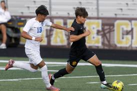 Photos: Woodstock vs. Richmond-Burton boys soccer