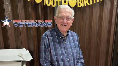 Kaneville’s Werdin celebrates 100 with an honor flight parade