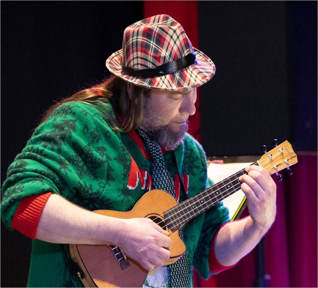 Tom Maslowski is one of several local artists performing at the family-friendly holiday concert “A Yule-SF Christmas” on Dec. 17 at the University Of St. Francis, Moser Performing Arts Center’s Sexton Auditorium in Joliet.