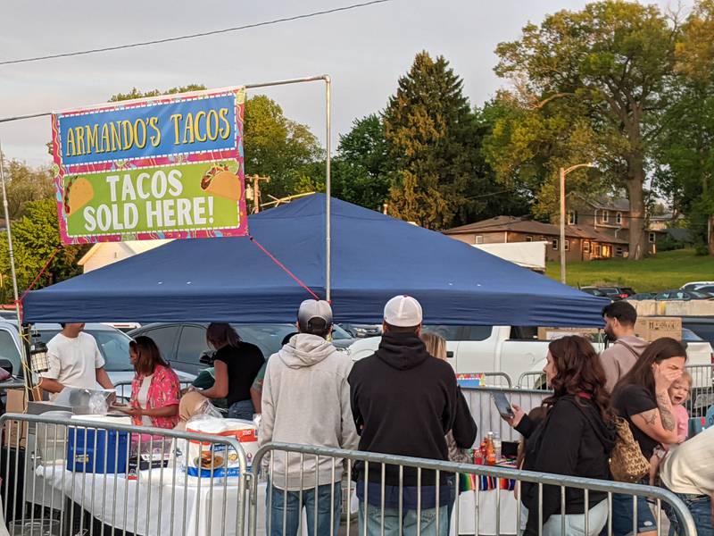 There were plenty of food options at the Yorkville Parks and Recreation Department's Margaritas En Mayo fiesta in downtown Yorkville on May 8, 2026.