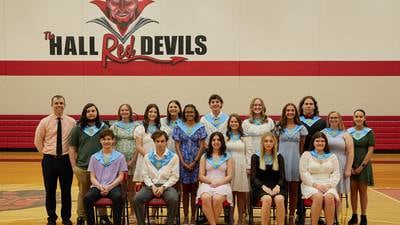 Spring Valley Hall High School inducts 2024 National Honor Society members