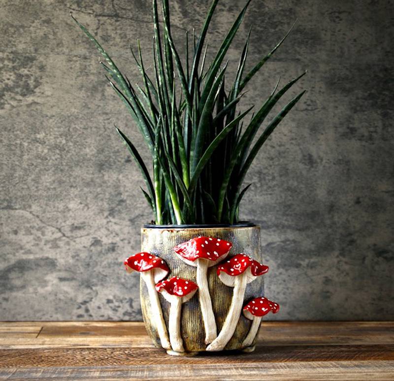 Carrie Molloy became a clay maker in 2023 after taking a ceramics class at Water Street Studios in Batavia.